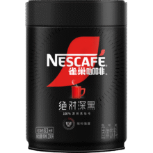 雀巢（Nestle）【代言人丁禹兮同款】速溶美式绝对深黑咖0糖0脂*深烘200g听装60元（需领券）