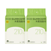 PLUS会员: 优可舒 悬挂式210抽*2提 一次性洗脸巾25.42元 需领劵 包邮