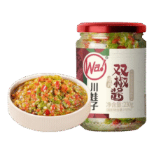 川娃子 双椒酱 230g4.95元包邮