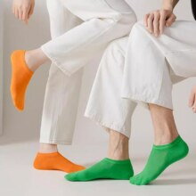 猫人 袜子短袜夏季薄款隐形船袜 5双装 任选2件 到手10双13.6元（合6.80元/件）+1.2元淘金币