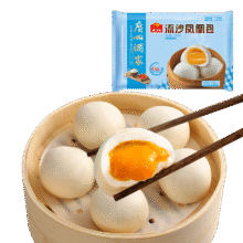 plus会员: 广州酒家利口福 流沙凤凰包750g *4件 +凑单51.76元（12.94元/件）