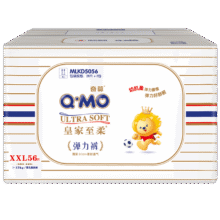奇莫Q-MO皇家至柔拉拉裤XXL56片(15kg以上)电商装加大码弹力裤超能吸218.5元（合72.83元/件）