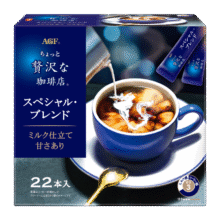 PLUS会员：AGF 速溶三合一咖啡粉 特调拿铁6.3g*22条/盒18.7元包邮（需领券+试用）