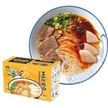 统一 那街那巷 兰州牛肉面 206g*3份/盒*2件新低30.8元包邮（15.4元/件）