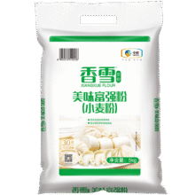 plus会员：香雪 中筋面粉10斤 *5件、需凑单12.75元/件（共63.75元+凑5.84元）