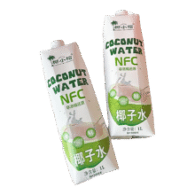 NFC椰小帽100%椰子水0添加椰子水 椰子水1L*2瓶13.6元