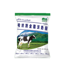 哈纳斯乳业 HANAS 全脂淡奶粉 新疆特产成人奶粉男士女士早餐牛奶粉300g*3