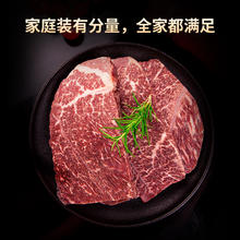 龍江和牛 LONGJIANG WAGYU 国产和牛A3(M9)原切嫩肩牛排450g/3片雪花牛肉谷饲健身轻食45.9元（需买2件，需用券）