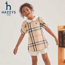 HAZZYS 女童柔软翻领短袖券后119元