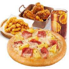 再降价：必胜客 披萨一人食4件套套餐兑换券·1张24.9元
