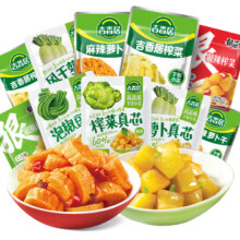 吉香居 榨菜麻辣香脆萝卜干咸菜大全组合小包装 多款可选14.46元+64淘金币 包邮