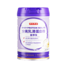 预售、再降价：京东京造 分离乳清蛋白粉600g（香草味） 补充蛋白质营养品成人中老年189元