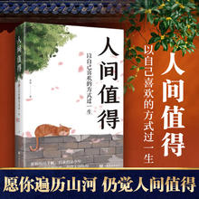 人间值得正版书以自己喜欢的方式过一生成长励志书愿你遍历山河仍觉人间值得这世界很好但你也不差正能量心态调节青少年学习励志书
