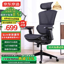 京东京造 Z9 SMART 人体工学电脑椅券后591.6元