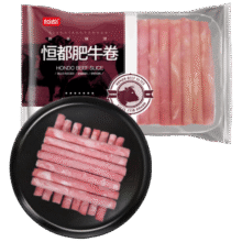 plus会员:恒都 国产精选牛肉卷 1斤*4 冷冻 国产黄牛 谷饲牛肉 牛前腿肉18.5元/斤，主商品付157.1元+9.29元返卡，凑单品12.66元可退