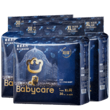 超V：babycare 皇室狮子王国弱酸纸尿裤 L102/XL90140元（需领券）