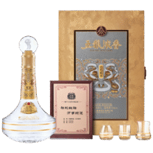 百亿补贴：五粮液股份 蛇年生肖酒  浓香型白酒 52度 888mL 礼盒 生日礼赠 封坛酒1089元