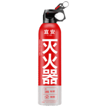 PLUS会员、百亿补贴：宜安 水基13B 车载灭火器 600ml9.8元