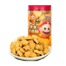 我D小蔡蔡 MyCcBaBy 黄金奶酪酥酥脆饼干合8.02元/件（任选两件）实付16.04元