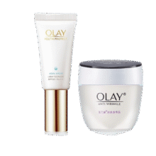 玉兰油（OLAY）小白伞防晒霜女士户外护肤品水感透白隔离精华乳军训紫外线SPF50+ 小白伞防晒+活肤霜233.65元（需领券，合77.88元/件）