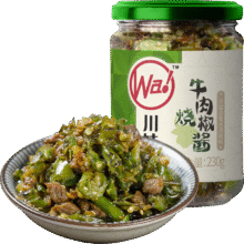 川娃子调味料 烧椒牛肉酱 下饭菜拌饭拌面酱 辣椒酱 辣酱 调味酱230g3.82元