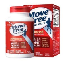天降礼金、88VIP：MoveFree 益节 氨糖软骨素 氨糖红 80粒70.15元包邮+10.1元淘金币（用券）
