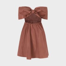 ZARA 【甜美性感】时髦气质露腰裹胸辣妹蓬蓬短裙连衣裙176元