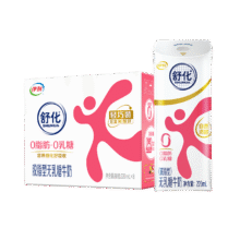 PLUS会员：舒化 零乳糖脱脂纯牛奶 8盒*220ml21.66元（需领券）