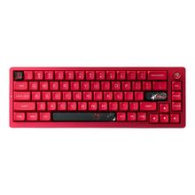 国家补贴、PLUS会员：雷神 VIC68 68键 有线机械键盘 蛇年红 磁玉GAMING RGB574.18元