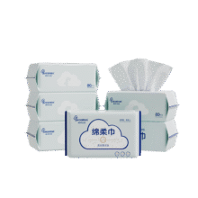 FulCotton/棉柔世家 平纹 婴儿棉柔巾 80抽*6包19.9元（需领券）