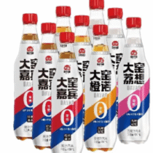 内蒙特产！大窑 0糖0脂肪0千焦碳酸饮料 450mL*9瓶￥10.90 比上一次爆料降低 ￥3.66