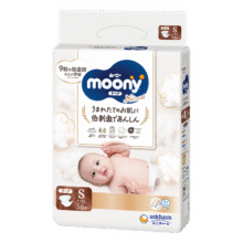 尤妮佳（MOONY）皇家系列婴儿纸尿裤小号尿不湿拉拉裤亲肤透气S58片(4-8kg)240.4元（需领券，合60.1元/件）
