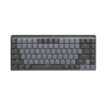 罗技（Logitech）大师系列 MX MECHANICAL高性能低噪无线双模迷你机械键盘 智能键盘 84键 段落青轴699元 (月销1000+)