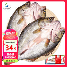 仙泉湖 冷冻三去白蕉海鲈鱼700g/2条装 深海鱼 生鲜 鱼类 海鲜水产16.29元（需买3件，需用券）