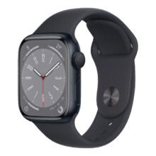 【全新官翻】Apple Watch S8  智能运动手表 41mm S/M 原封未激活 GPS版 苹果官翻海外版   4NU73LL/A 午夜色1424.05元（需plus会员）