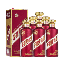茅台 茅台迎宾酒 53度 酱香型 白酒 53%vol 500mL 6瓶 紫迎宾 整箱装938元（需领券）
