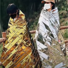 急救毯人防战备户外装备保温毯铝膜急救毯1个装*21.8元（合0.9元/件）