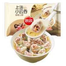 思念 珍味三鲜云吞120g15个 任选10件3.99元/件，清仓神价！