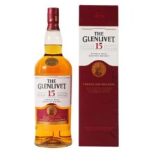 The Glenlivet/格兰威特15年 700ML苏格兰单一麦芽威士忌进口洋酒329元
