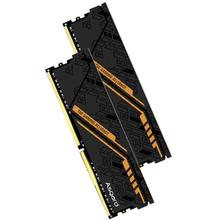阿斯加特 32GB(16GBx2) DDR4 3200 台式机内存条 金伦加&TUF联名款 马甲条 精选颗粒 CL16 黑橙甲302.48元