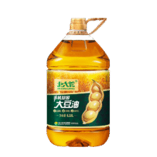 北大荒食用油 非转基因 三级6.18L 大豆油 京东自营56.83元