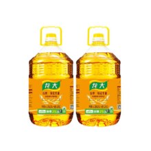龙大压榨一级食用油6.28L×2桶238.37元
