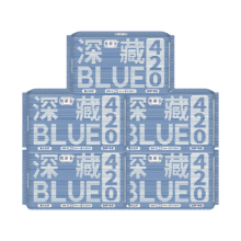 她研社 深藏blue卫生巾 夜用组合420mm*20片187.1元（需领券，合37.42元/件）