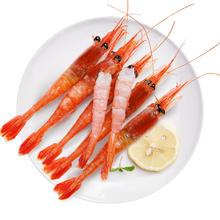 美加佳 格陵兰带壳北极甜虾刺身 1kg 40-60/kg生甜虾 解冻即食77.25元