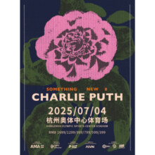 断眉 查理普斯 Charlie Puth Something New Part II 杭州站 看台电子票768.32元+1568淘金币