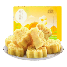 金顺昌（SunCome）桂花糕桂林特产绿豆糕传统糕点伴手礼老式手工零食正宗广西茶点心 原味桂花糕220g原价26.72元，现价24