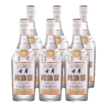 古井贡酒浓香型纯粮白酒  整箱 正品 送礼 50度 500mL 6瓶 古井纯粮酒125元、包邮