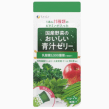 日本进口！Fine 青汁乳酸菌果冻（苹果味）15g*7条￥6.90 1.1折