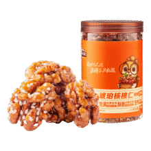 PLUS会员，限地区:三只松鼠 琥珀核桃仁 芝麻味500g9.8元