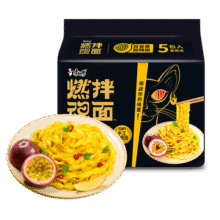 康师傅方便面 燃魂拌面 百香果酸辣面129g*5 非油炸 煮面夜宵速食五连包30元 (满2件9折,券后省0.9)